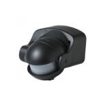 GAO 0687H kültéri PIR mozgásérzékelő, max. 1000 W, 12 m érzékelés, IP44, fekete (0687H)