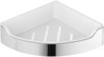 SAPHO Aqualine - Sarok zuhanypolc SAMBA 21, 8x30 cm fényezett króm SH0128 (SH0128)