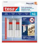 tesa Akasztócsavar, öntapadó, állítható, TESA "Powerstrips®", sima felületre, 2db/bliszt (77765-00007-00) - mystock