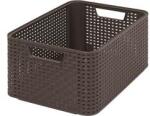 Keter Style "M" méretű rattan kosár 18L sötétbarna (205844) (205844)