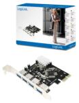LogiLink 4 Portos PCI Express Kártya- USB 3.0 (PC0057A)