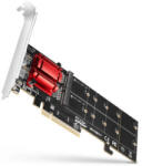 AXAGON Adaptor AXAGON PCEM2-ND 1x PCI-E Male - 2x M. 2 PCI-E SSD (PCEM2-ND) - pcgarage