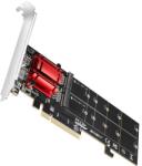 AXAGON Adaptor AXAGON PCEM2-ND 1x PCI-E Male - 2x M. 2 PCI-E SSD (PCEM2-ND) - evomag