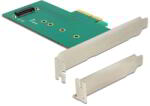 Delock 89472 PCIe x4 -- 1x NVMe M. 2 Key-M 110mm Low Profile Adapter Kártya (89472)