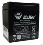 DIAMEC 12V 5Ah zselés akkumulátor UPS (DM12-5UPS) - vartamintabolt