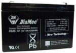 DIAMEC - 6V 12Ah - zárt savas akkumulátor (DM6-12)
