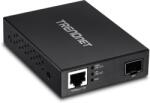 TRENDnet Mediaconvertor POE Gigabit - SFP fibra optica - TRENDnet TFC-PGSFP (TFC-PGSFP) - rovision