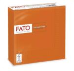 FATO Szalvéta, 1/4 hajtogatott, 33x33 cm, FATO "Smart Table", narancs (KHT1061) - tintasziget
