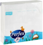 Perfex szalvéta 33*33cm fehér - 1 rétegű 100db-os