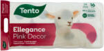 Tento Ellegance Pink Decor toalettpapír 3 rétegű 16 tekercs