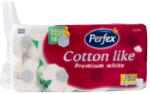 Perfex Toalettpapír 3 rétegű kistekercses 100% cellulóz 180 lap/16 tekercs/csomag Premium Cotton Like Boni Perfex hófehér (59998) - printsisters