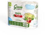 Lucart GRAZIE NATURAL háztartási toalettpapír, 3 rétegű, 4 tekercses (AL811855S)