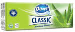 Ooops! Papír zsebkendő, 3 rétegű, 10x10 db, OOOPS "Classic", aloe vera (KHHVP043) (KHHVP043)