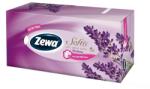 Zewa Kozmetikai kendõ, 4 rétegű, 80 db, ZEWA "Softis" levendula (KHHZ21) - tutitinta