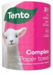 Tento Háztartási papírtörlő, tekercses, 3 rétegű, 220 lap, TENTO "Complex", fehér (229437) - tonerpiac