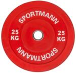 Sportmann Greutate cauciucata Sportmann Bumper Plate 25 Kg (SM1260)