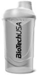 BioTechUSA Keverőpalack, 600ml, BIOTECH USA "Wave Shaker", átlátszó (24010101)