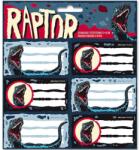 Ars Una Ars Una: Raptor csomagolt füzetcímke 3x6db-os