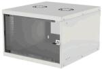 Manhattan Rackszekrény - 19" fali kivitel (6U, 353 (h) x 540 (w) x 560 (d) mm, IP20, Flatpack, Szürke) (714792) - tintashop