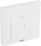 Legrand 632794 Linkeo 1xRJ45 keystone port fogadására süllyesztett szerelvény (632794)