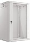 Lanberg WF01-6418-10S Lanberg wall-mounted rack 19 demounted flat pack 18U/600x450mm gray (WF01-6418-10S)