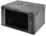 ASSMANN 19" 7U Fali Rack Szekrény - 600x600 mm, Fekete (DN-19 07U-6/6-EC-SW)