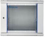 Extralink 19" 9U Fali Rack Szekrény - 600x600 mm, Szürke