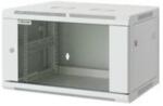 Manhattan Rackszekrény - 19" fali kivitel (9U, 500 (h) x 570 (w) x 450 (d) mm, Flatpack, Szürke) (711784) - tintashop