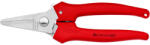 KNIPEX Foarfeca multifunctionala, maner plastic, 140 mm, KNIPEX 95 05 140 (KN9505140)