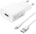 Xiaomi Hálózati Töltő Usb Aljzat 10w, Gyorstöltő + 100cm Type-C Kábel, Fehér