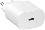 Samsung EP-TA800XBE Quick Charge 25W USB-C töltő adapter, fehér (EU Blister)