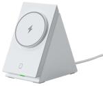 Choetech T600 15W 3 az 1-ben induktív töltőállomás - fehér