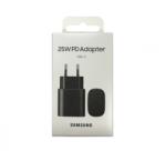 Samsung Hálózati Type-C Gyors Töltőfej, Gyári, Fekete, 25W / 3A, Ep-T2510Nbegww (Csomagolt) - fizz
