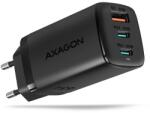 AXAGON ACU-DPQ65 GaN USB-A + 2xUSB-C PD3.0/QC4+/PPS/Apple 65W hálózati töltő (ACU-DPQ65) - iconink