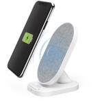 Hama 188325 "QI-FC10S" 10W fehér vezeték nélküli mobiltelefon töltő (188325) - officedepot