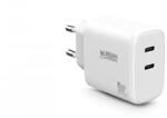Urban Factory Hálózati töltő, 2xUSB-C (20W+45W), URBAN FACTORY PGC65UF (PGC65UF)