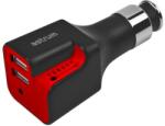 Astrum CC200 fekete - piros autós töltő 2.0A oxigén termelő autós töltő dohányzóknak 10W