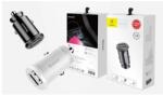 Baseus Grain 3, 1A dual USB fekete autós töltő (BAS276512)