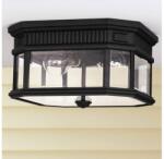 Elstead Lighting Feiss FE-COTSLN-F-BK-Kültéri mennyezeti lámpa COTSWOLD LANE 2xE27/60W/230V IP44 ED0480 (ED0480)