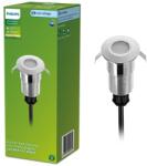 Philips Spore GardenLink kültéri LED spotlámpa, 24V, 1W, 120 lm, meleg fény (2700K), IP67, alumínium, ezüst, E energiaosztály
