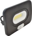 TRACON Smd Fényvető Mozgásérzékelővel, Fekete 220-240 V Ac, 10 W, 4000K, Ip65, 800 LM, 110°, 3-10M, EEI=G
