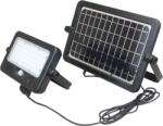 TRACON Napelemes LED Fényvető Mozgásérzékelővel 10 W, 4000 K, 1100 LM, Ip65, 3, 7 V 7200 mah