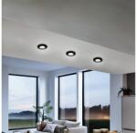 EGLO Eglo 75765 - KÉSZLET 3x LED Beépíthető lámpa ZUJAR LED/3, 4W/230V fekete EG75764 (EG75764)