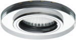 Kanlux GU10, IP20, Ø90 mm, ezüst, üveg házas, kerek mennyezeti spot lámpatest, SOREN (24416)