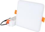 TRACON Védett, Beépíthető LED Mélysugárzó, Négyzetes 230 VAC, 6 W, 4000 K, 450 LM, Ip66, D=75X75 mm, EEI=G