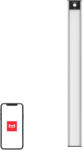 Yeelight A40 mozgásérzékelő szekrényvilágítás 40cm, 2700K (ezüst) (YLCG004)