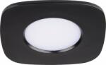 LUTEC LED lámpatest , spot , RGB , CCT , dimmelhető , süllyesztett , négyzet , fekete , 7.7W , IP65 , LUTEC CONNECT , RINA (8304301012)