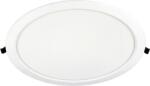TRACON Védett, Beépíthető LED Mélysugárzó, Kerek, Fehér 220-240 VAC, 24 W, 4000 K, 2490 LM, Ip44, D=295 mm, EEI=F