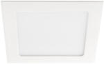 Kanlux süllyesztett lámpatest, 12W, 720 lm, 170x170 mm, 110°, 3000K, IP44, szögletes, fehér, alumínium házas, KATRO V2LED (28941)