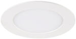 Kanlux süllyesztett lámpatest, 6W, 330 lm, Ø120 mm, 110°, 4000K, IP44, kerek, fehér, alumínium házas, ROUNDA V2LED (28937)